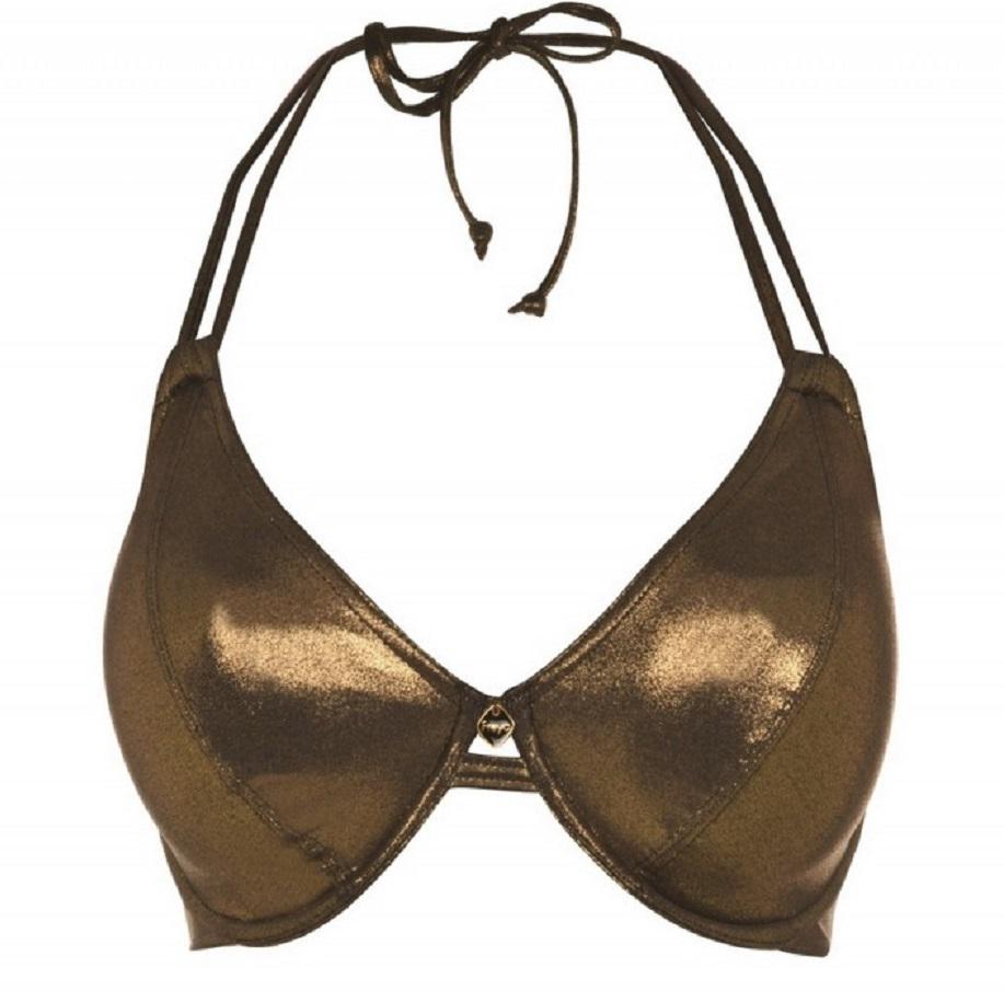 Купальный топ FREYA Gold Rush 3043 34E Gold (886279761138)