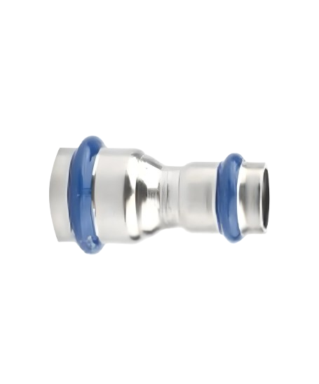 Муфта ASG INOX тип V press steel d 35x28 мм (SW-101106) Муфта ASG INOX тип V press steel d 35x28 мм (SW-101106)