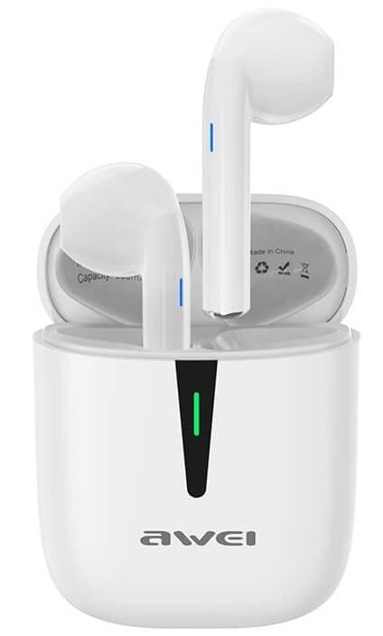 Навушники Bluetooth AWEI T21 TWS BT5.0 Білий (1434902261) Навушники Bluetooth AWEI T21 TWS BT5.0 Білий (1434902261)