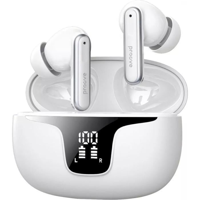 Наушники беспроводные Proove Orion SE TWS Bluetooth/Type-C White (TWOR20010002)