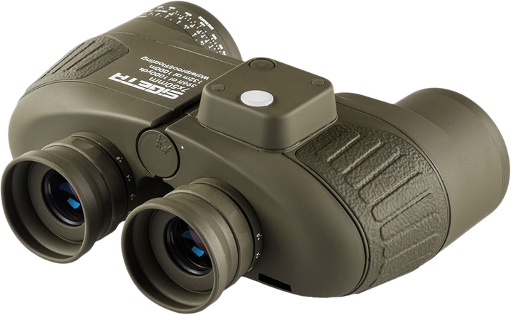 Бинокль военный Sigeta Admiral 7x50 Military floating compass reticle Зеленый - фото 3 Бинокль военный Sigeta Admiral 7x50 Military floating compass reticle Зеленый - фото 3