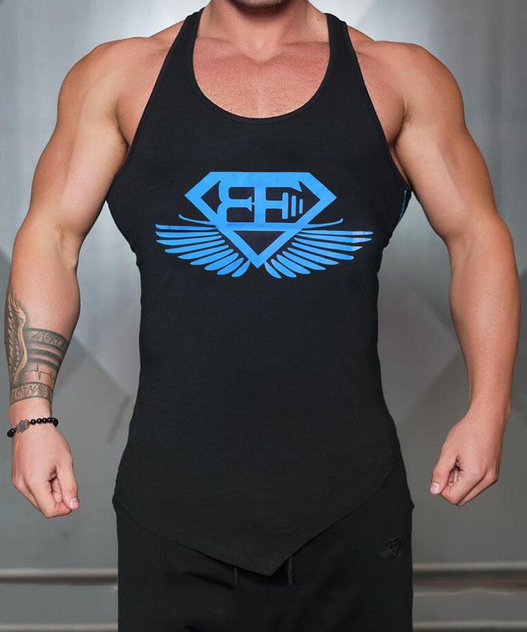 Майка мужская Wolf Fitness M Черный (6844) Майка мужская Wolf Fitness M Черный (6844)