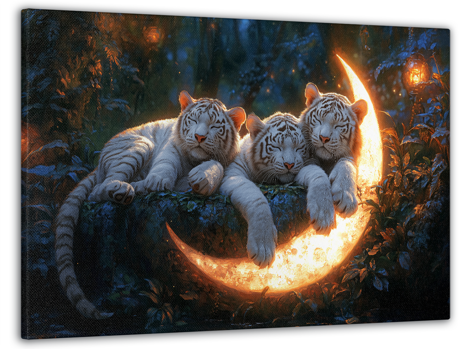 Картина на холсте Mako спящие тигры 60x100 см (MK10627)