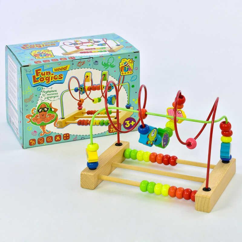 Игрушка для малыша Fun Game Лабиринт деревянный (7371)