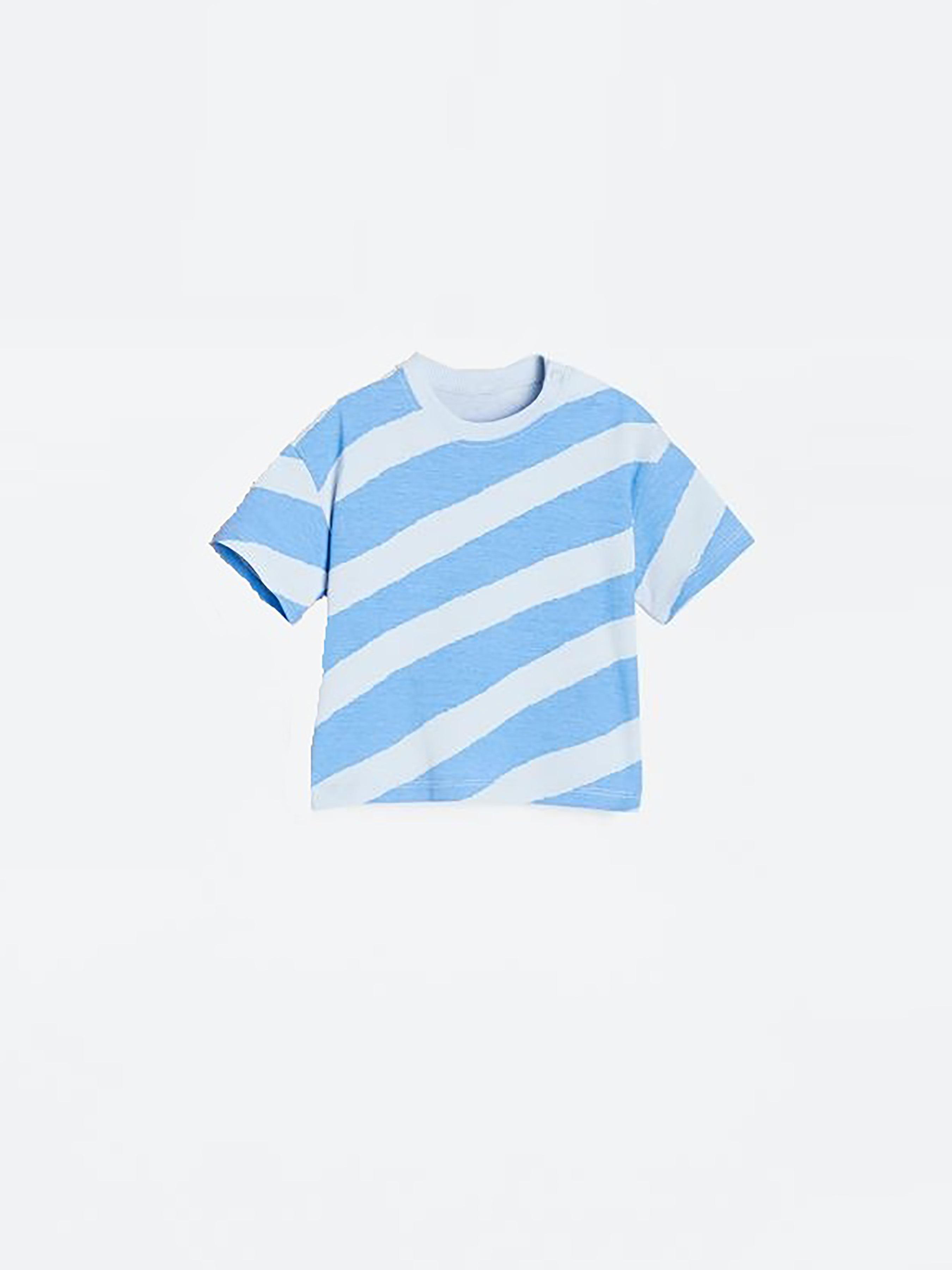 Футболка H&M 86 см Синьо-блакитний (A17121126052)