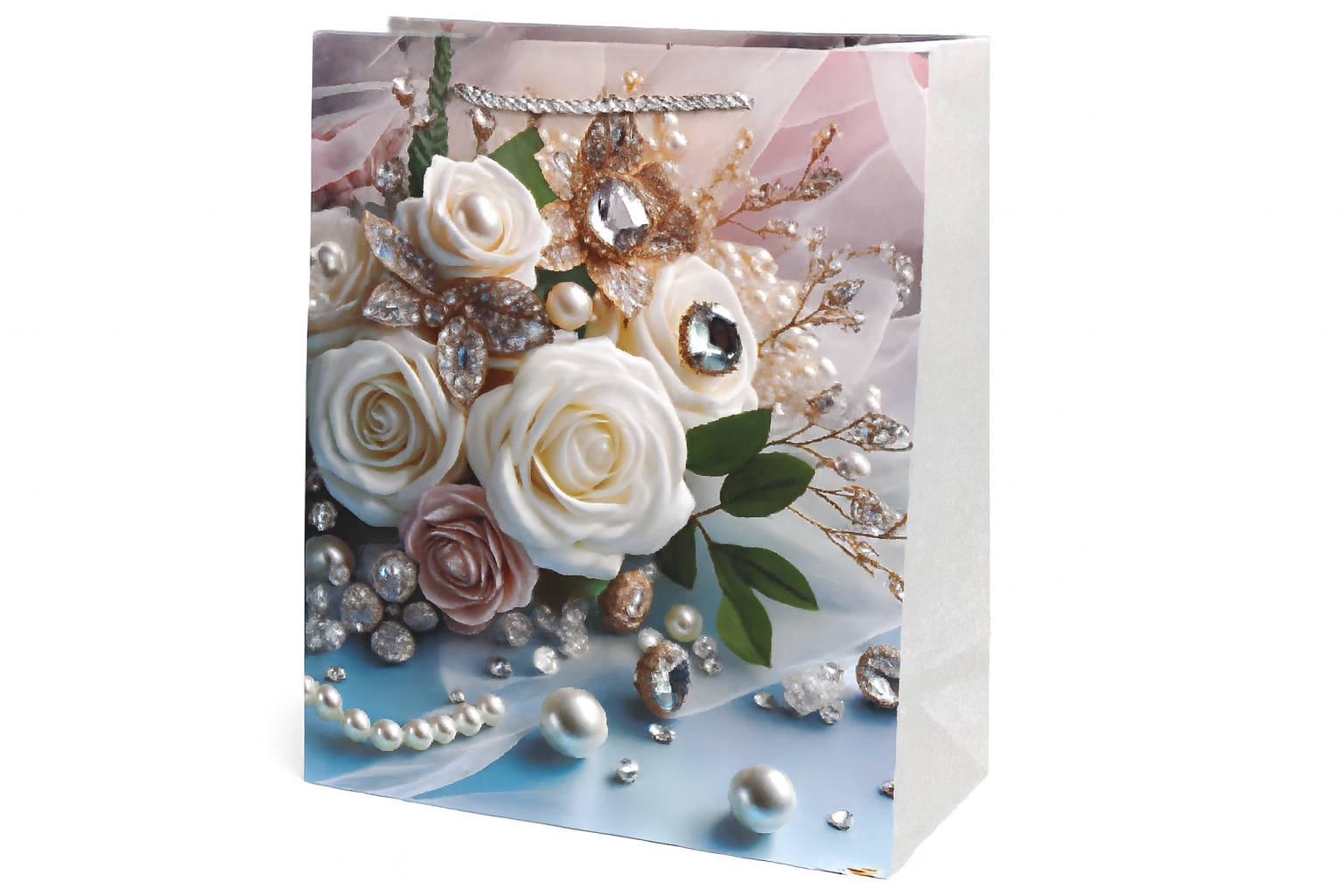 Подарочный пакет Pearl Roses R33495-L 31х42х12 см Разноцветный (34188100)