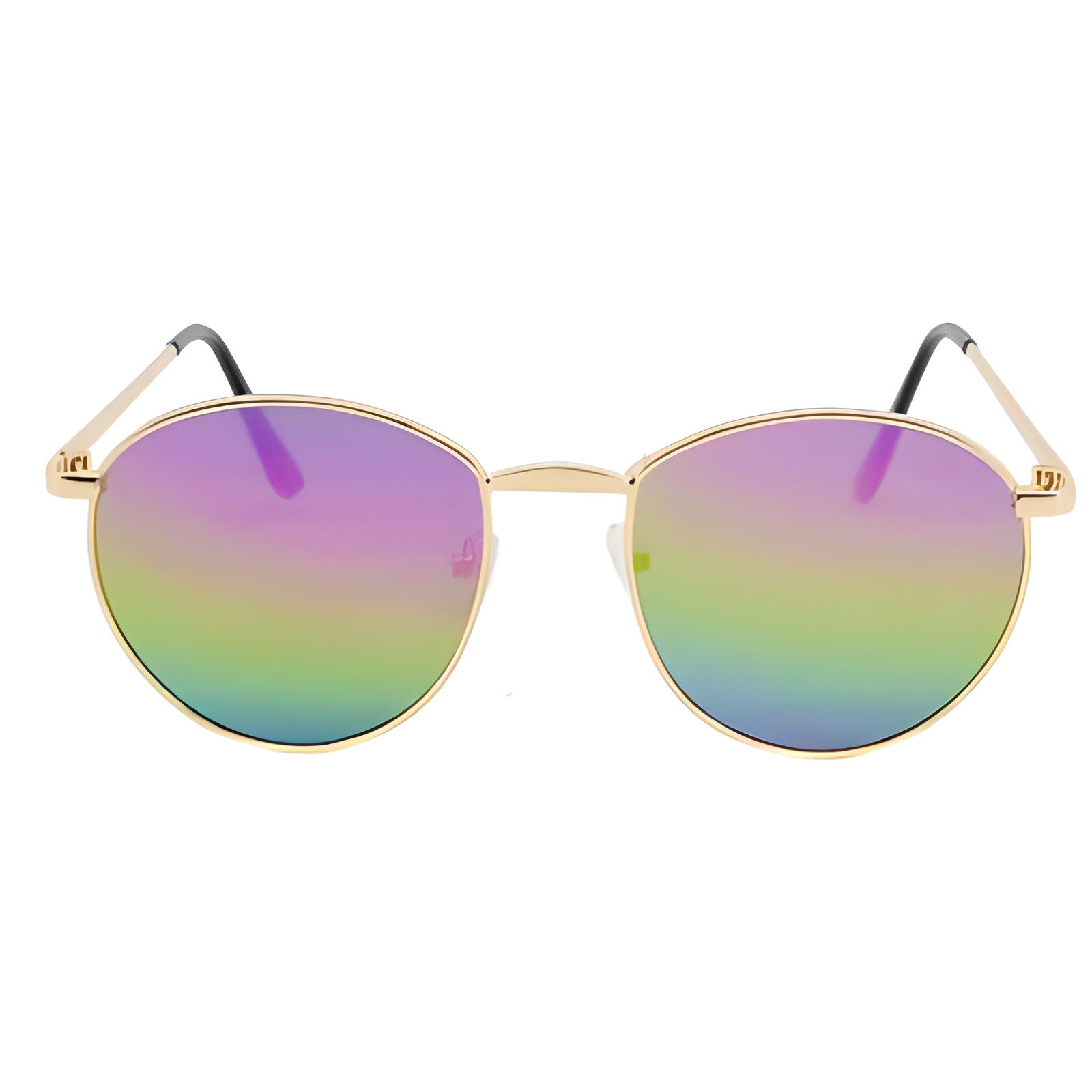 Очки солнцезащитные круглые Радужный (А - 118)