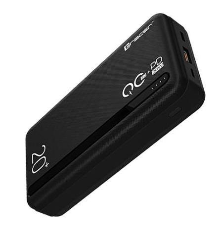 Повербанк Tracer PD20W QC3.0 20000 mAh Black