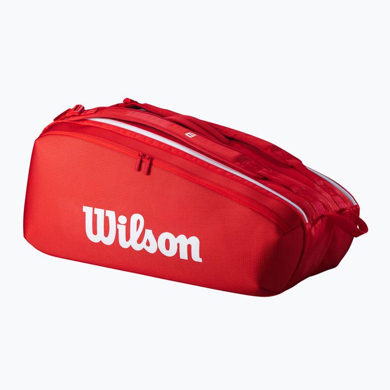 Чохол Wilson SUPER TOUR WILSON Red 9PK 2025 76х28х50 см Червоний (WR8036701001)