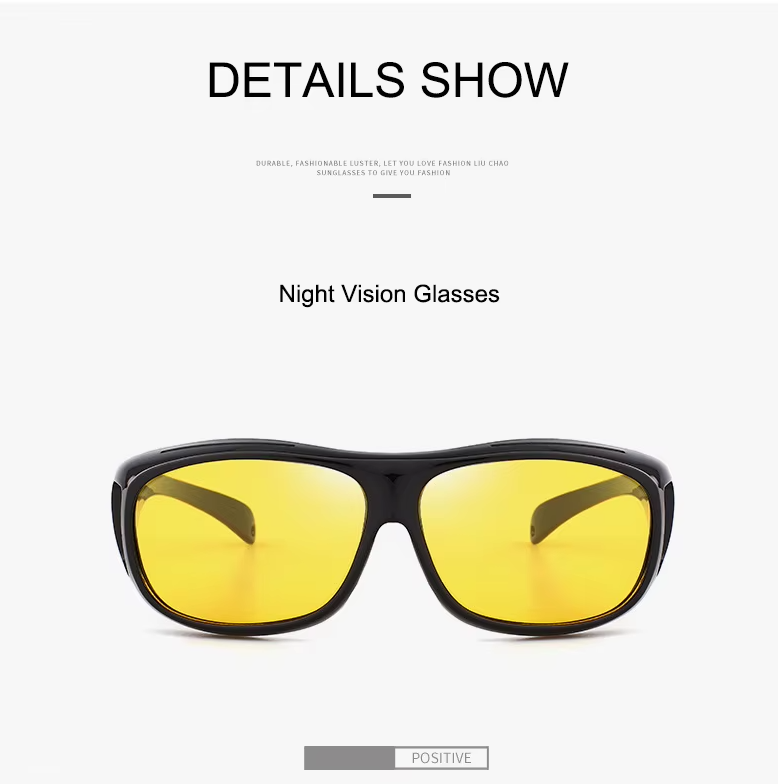 Очки для вождения антиблик Черный - фото 2 Очки для вождения антиблик Черный - фото 2