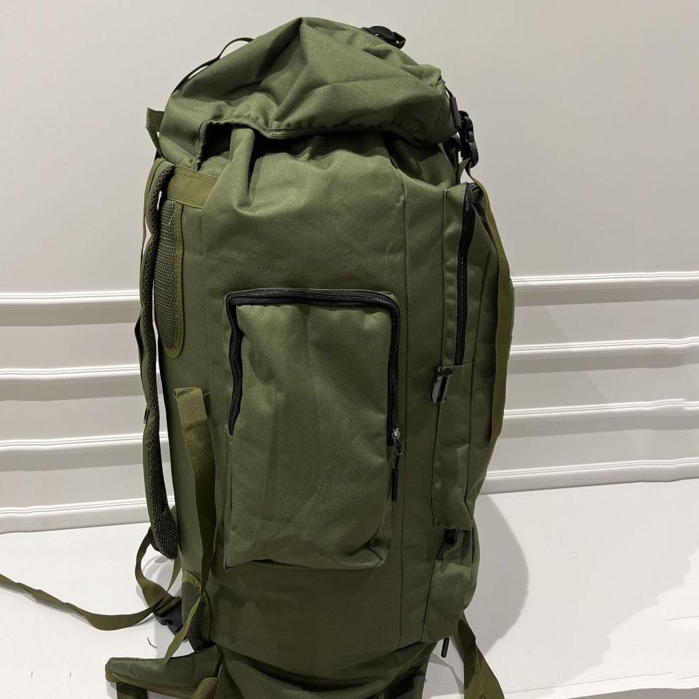 Рюкзак походный Light Tactic 1200D система Molle баул кордура 70 л 39x22x80 см Green (784779464) - фото 10