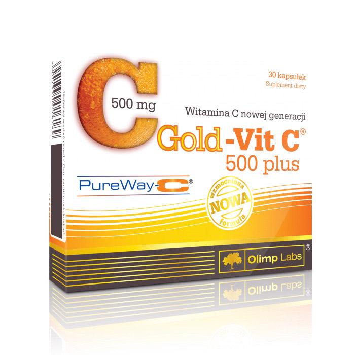 Вітамін C для спорту Olimp Nutrition Gold Vit C 500 plus 30 Caps