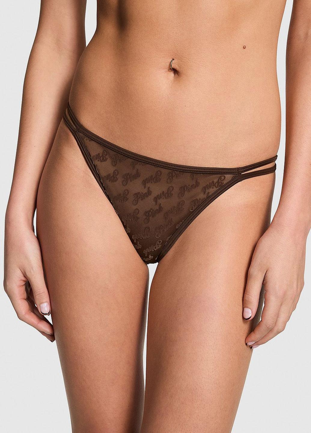 Трусики Victoria's Secret L Кофейный (3560000416548QCSL)