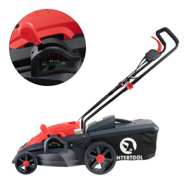 Газонокосилка электрическая Intertool 1800 Вт 230В - фото 2