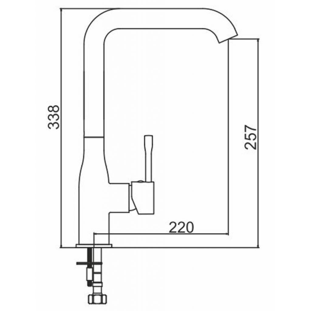 Смеситель Interline Loft new White - фото 2