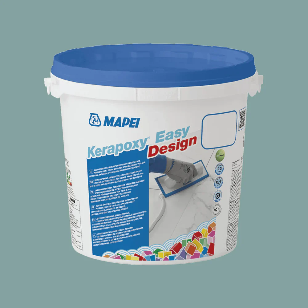Фуга затирка эпоксидная для швов Mapei Kerapoxy Easy Design 177 3 кг Серовато-зеленый