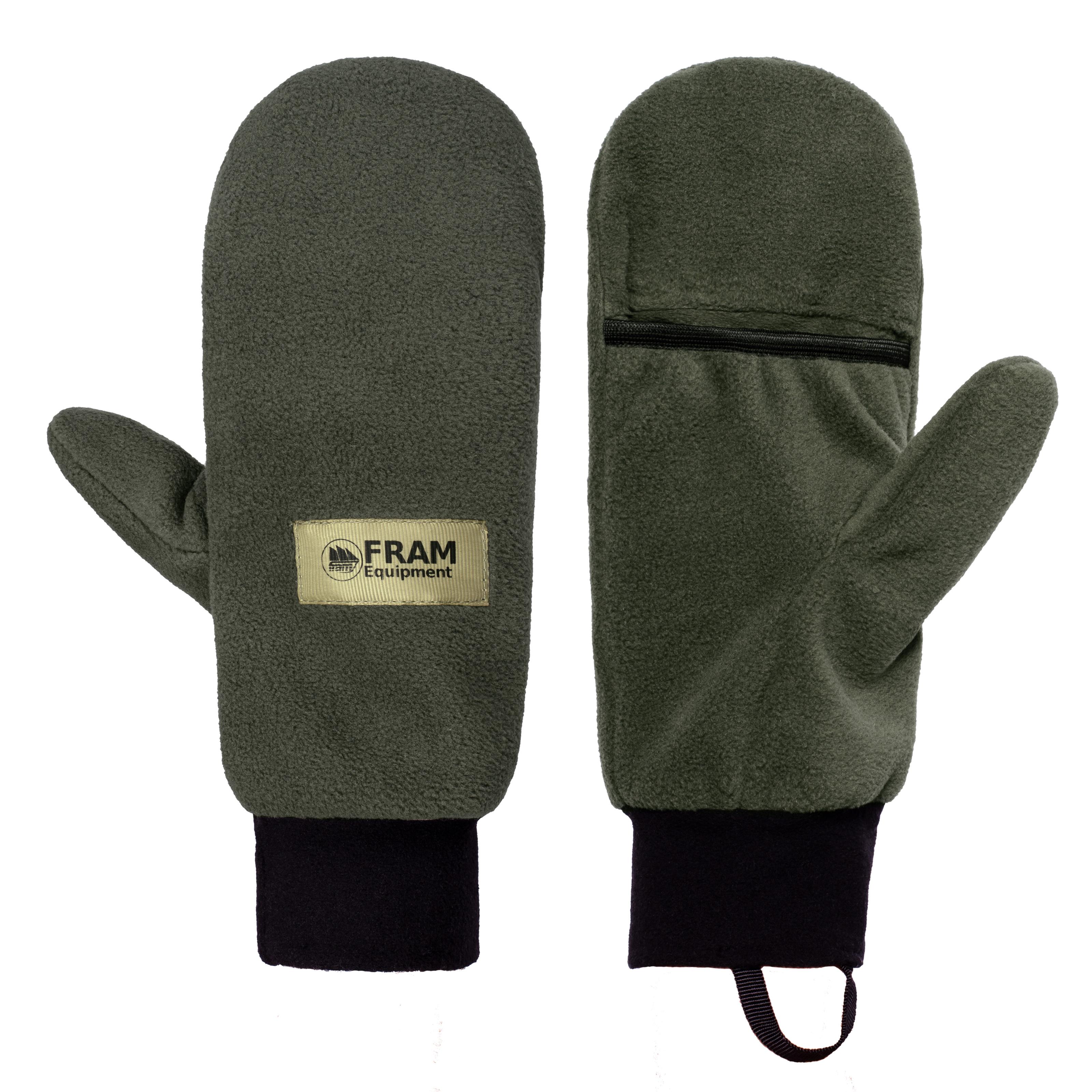 Рукавицы с прорезью на ладони Polar XL Хаки (id_6655)