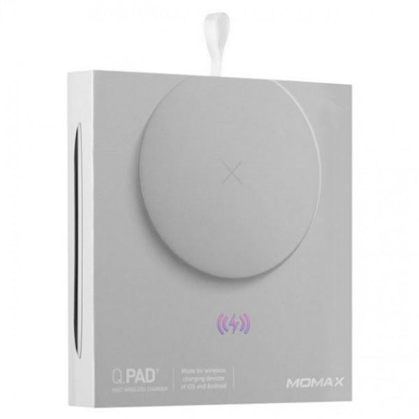 Беспроводная зардядка Momax Q.Pad X Wireless Charging Series, White - фото 2