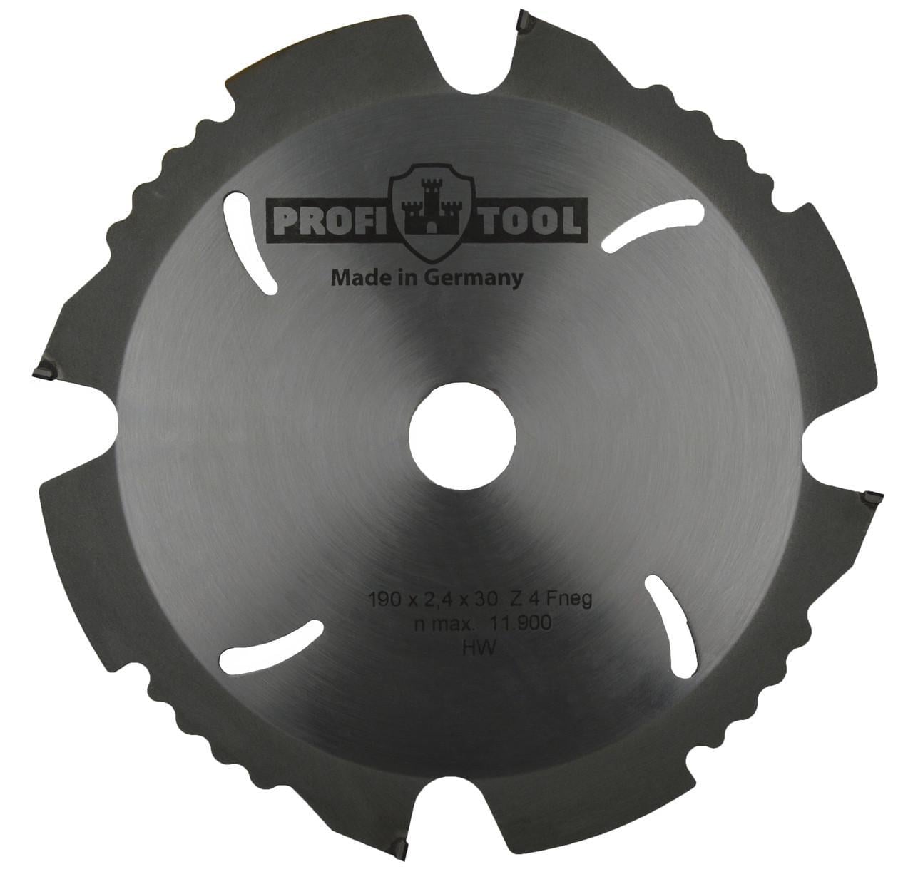 Диск пиляльний алмазний PROFITOOL Z 4 Fneg 190х2,4х1,6х30 мм (2119015)
