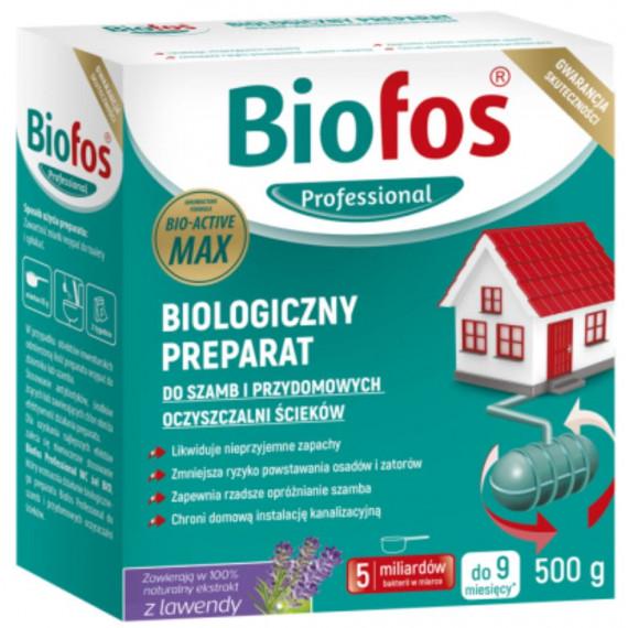 Биопрепарат для септиков и бытовых очистных сооружений Biofos Professional 6 саше