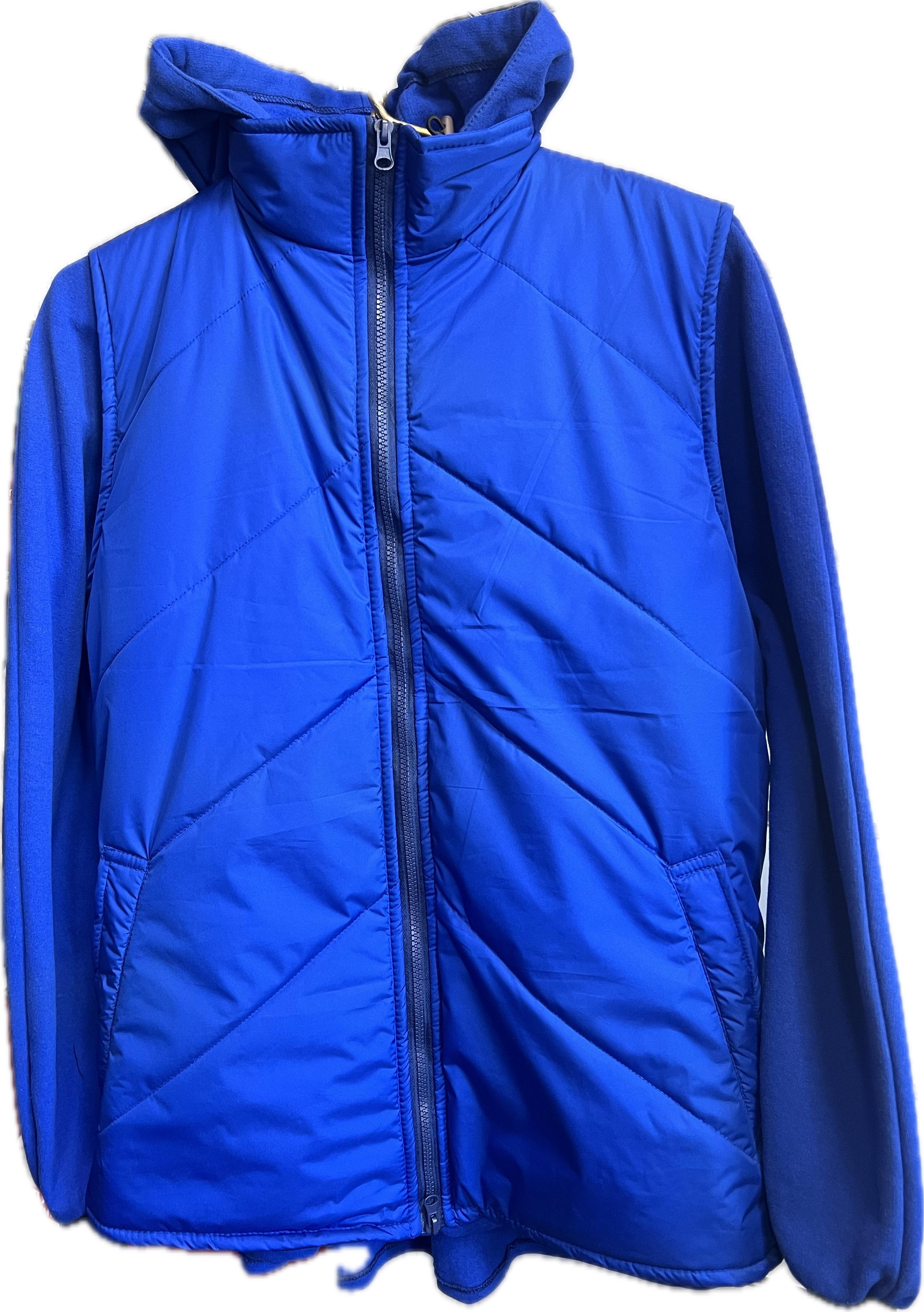 Худі унісекс футер з начосом р. 52/54 Синій (24980602) - фото 3 Худі унісекс футер з начосом р. 52/54 Синій (24980602) - фото 3