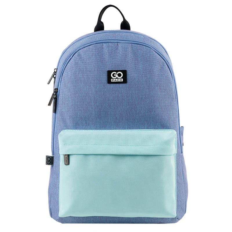 Міський рюкзак GoPack Education Teens 140L-2 15 л М'ятно-блакитний (GO24-140L-2)