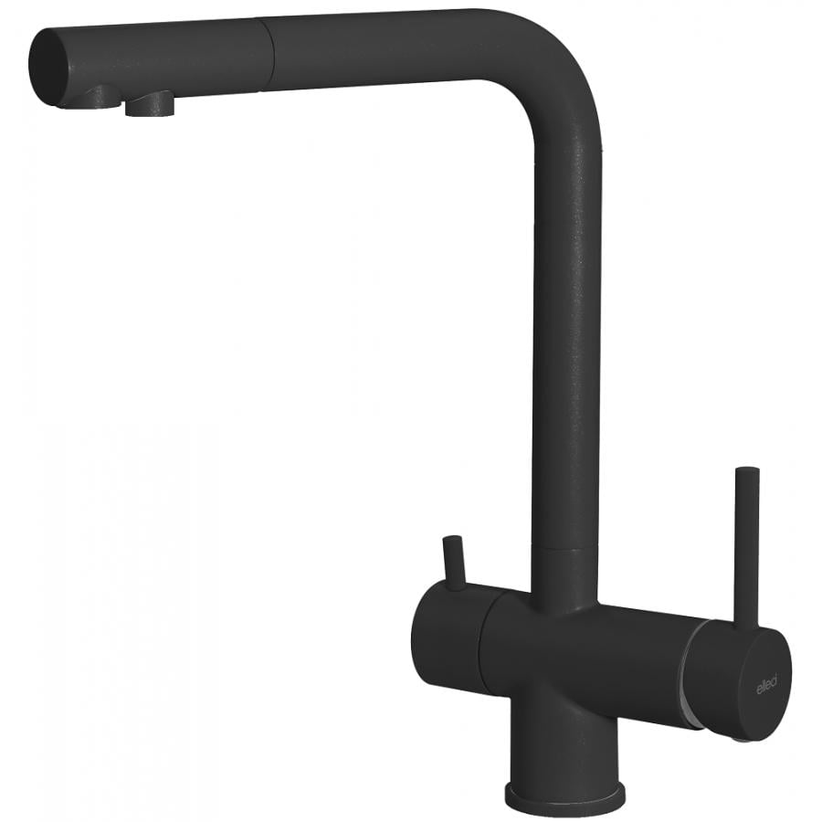 Смеситель для кухни ELLECI TOURMALINE T01 86 Черный (22493)