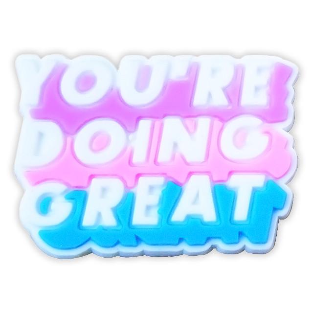 Джибитсы для кроксов YOU'RE DOING GREAT (HYB177-35)