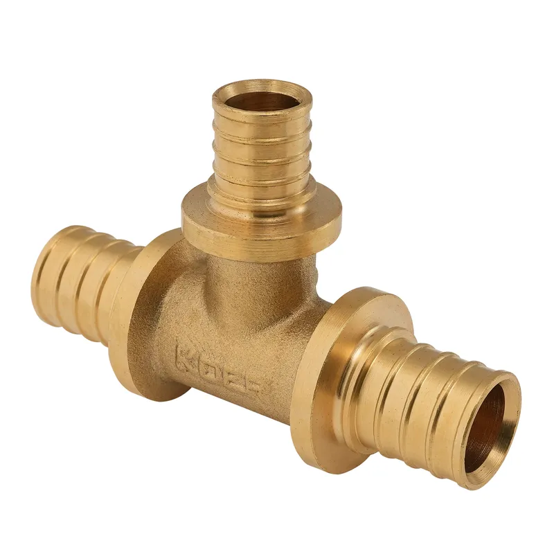 Тройник переходный KOER KA.T25-20-25 с натяжными гильзами латунный 25x20x25 мм 3,5x2,8x3,5 мм (OL-KR4892)