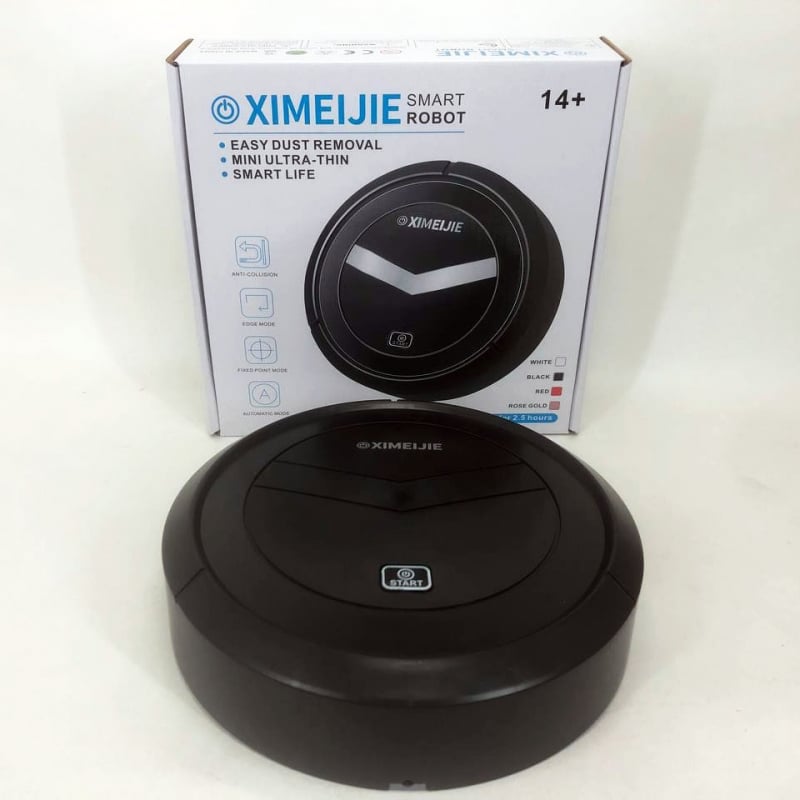 Робот-пилосос Ximeijie Mop автоматичний на акумуляторі Black (tf4298) - фото 6 Робот-пилосос Ximeijie Mop автоматичний на акумуляторі Black (tf4298) - фото 6