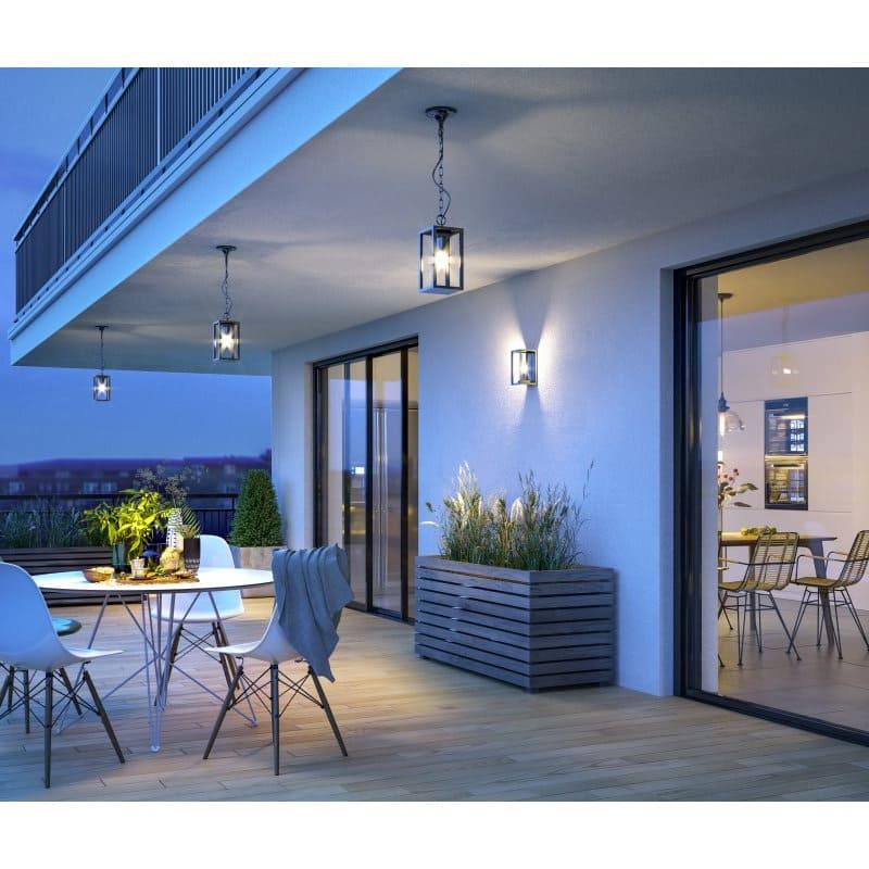 Светильник садовый подвесной VENTANA E27 IP54 20 Вт Черный (OS-VENTANAH-00) - фото 3 Светильник садовый подвесной VENTANA E27 IP54 20 Вт Черный (OS-VENTANAH-00) - фото 3