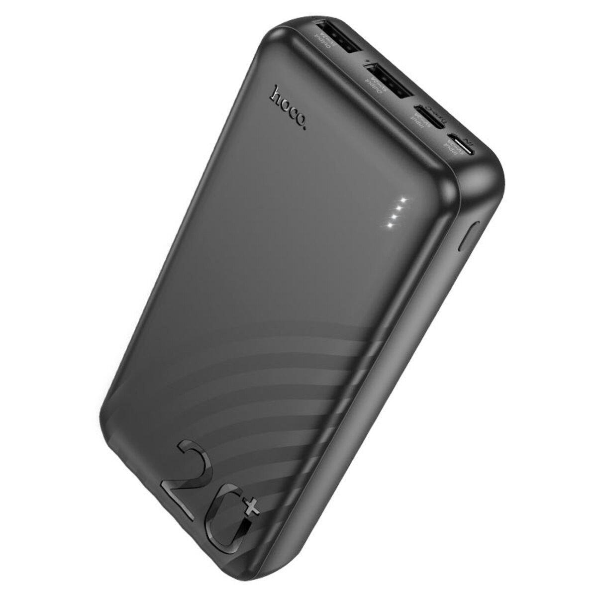 Повербанк Hoco J123A 20000 mAh 2A Black (25442079)