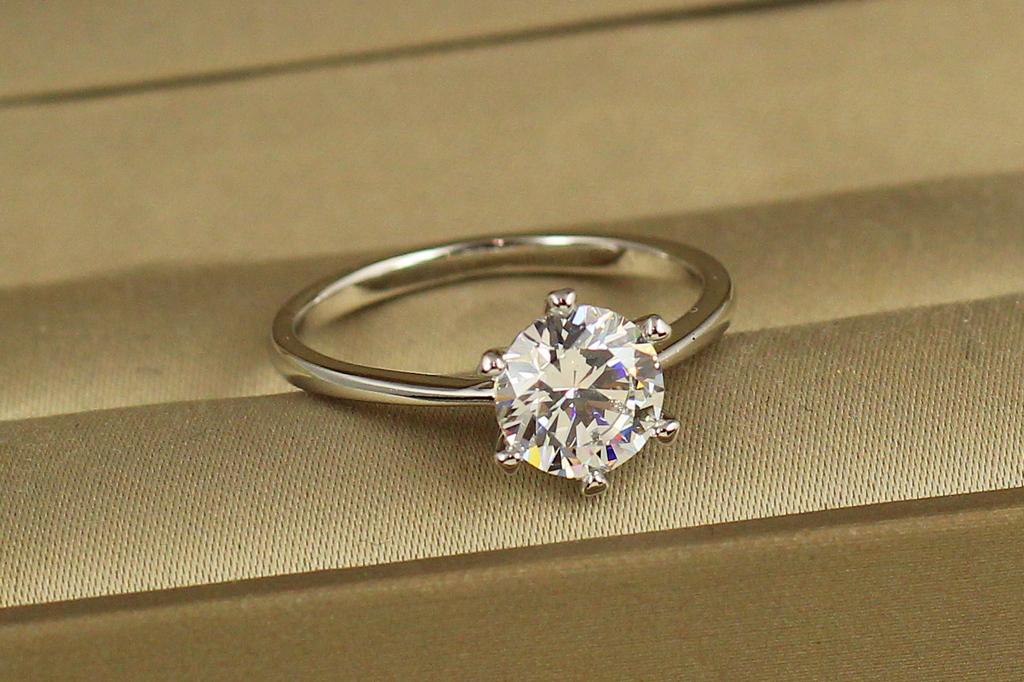 Кольцо Xuping Jewelry Обетованная р. 17 Серебристый (35817092)