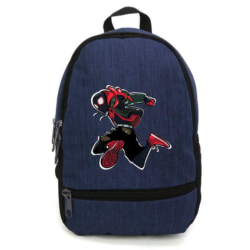 Школьный рюкзак подростковый Cappuccino Toys с принтом Spiderman-0011 12,5 л Синий (1558626693)