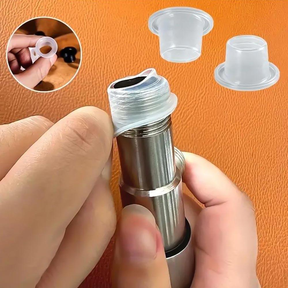 Набір прокладок-заглушок для кранів та труб напівпрозорі 10 шт. (OK0101_1) - фото 4 Набір прокладок-заглушок для кранів та труб напівпрозорі 10 шт. (OK0101_1) - фото 4