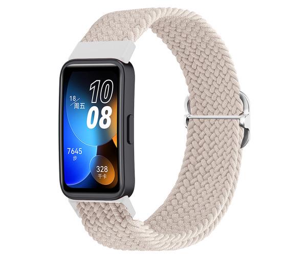 Ремешок Textile Elastic для Huawei Band 10/9/8 Бежевый Ремешок Textile Elastic для Huawei Band 10/9/8 Бежевый