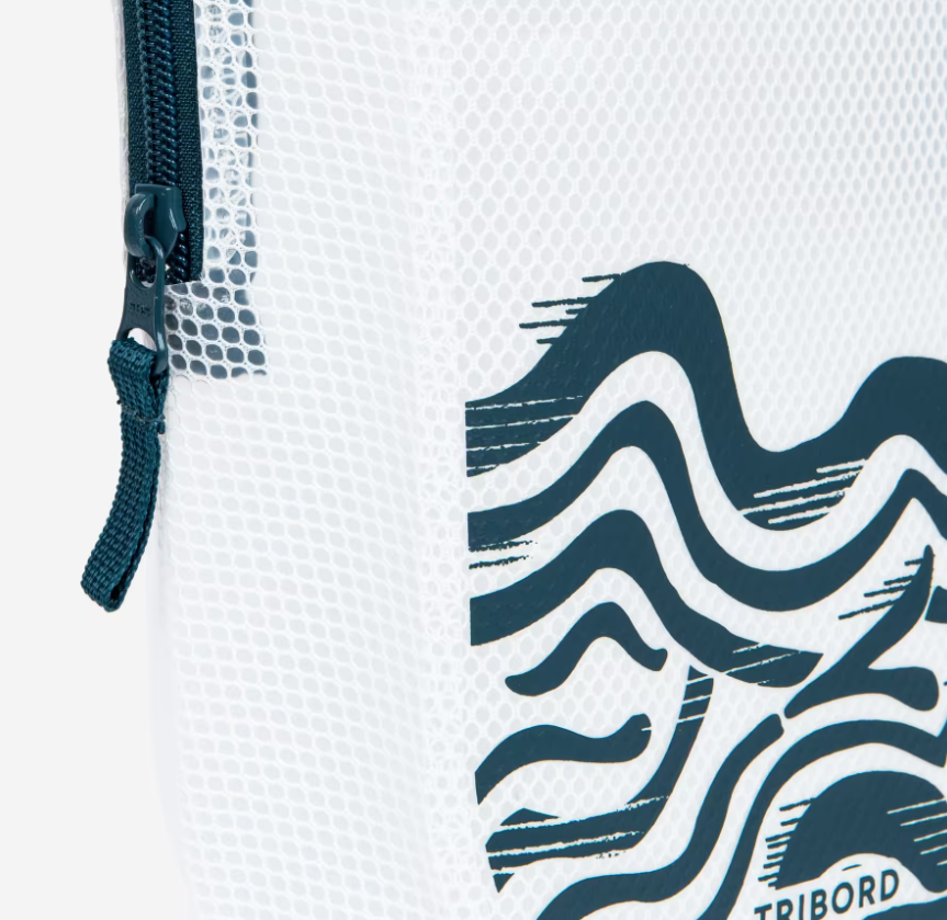 Сумка для басейну водонепроникна Tribord 100 7 л 38х21х9 см Синій (2663185184) - фото 3