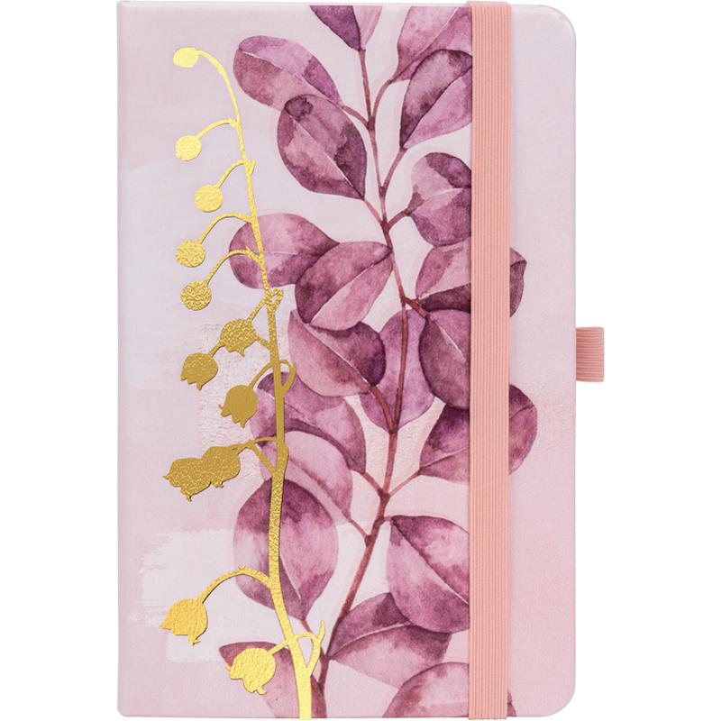 Еженедельник Axent Partner Pink flower А5 96 листов розово Фиолетовый (8510 22 06 A)