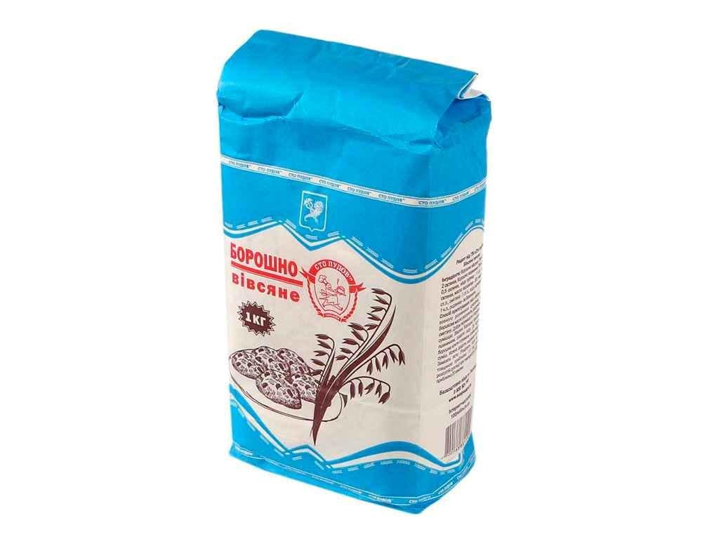 Мука Сто пудов овсяная 1 кг (799399)