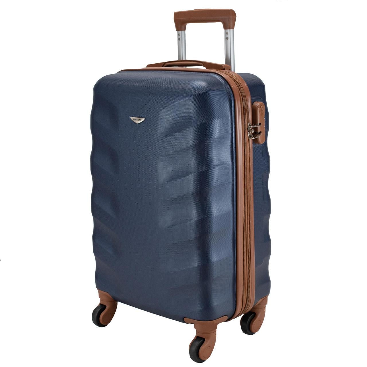 Чемодан SEMI LINE 20" S Navy (T5706-1)