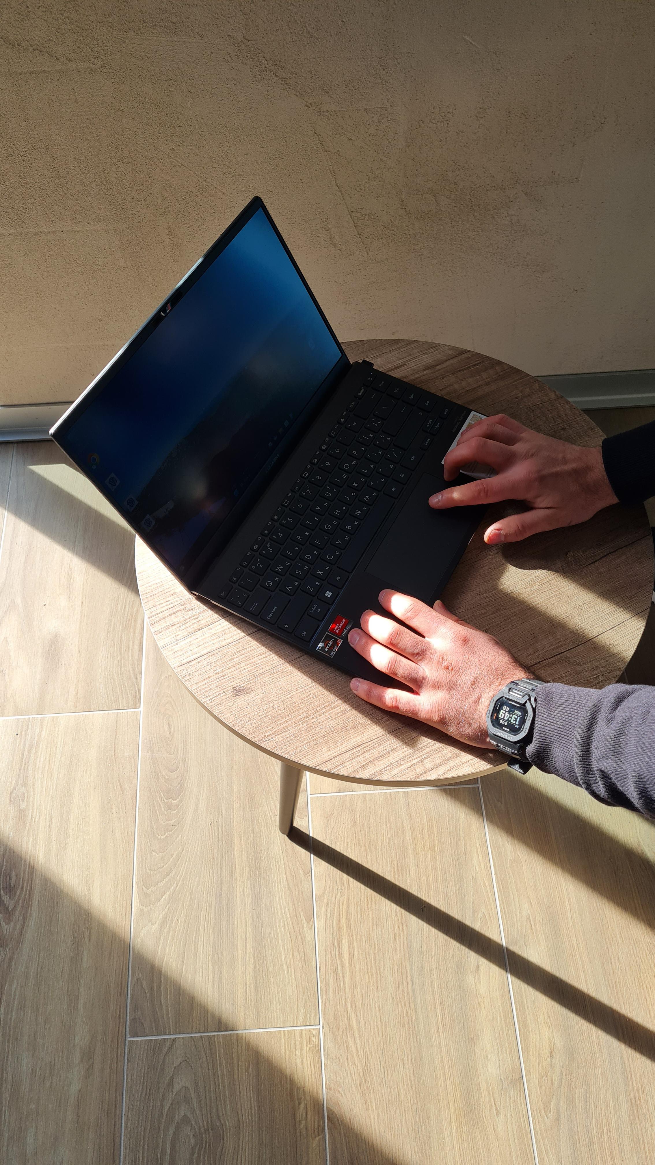 Журнальний столик Olar Round 600х430 мм Дуб Натуральний (51113) - фото 3