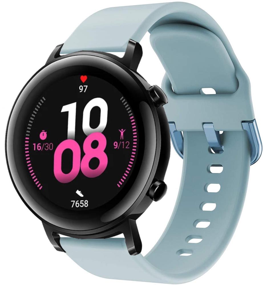 Ремешок Style для Huawei Watch GT 2 42 мм Light Blue (21027) - фото 1 Ремешок Style для Huawei Watch GT 2 42 мм Light Blue (21027) - фото 1