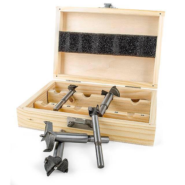 Набор фрез Форстнера Intertool HT-0074 5 шт. (127867) - фото 3