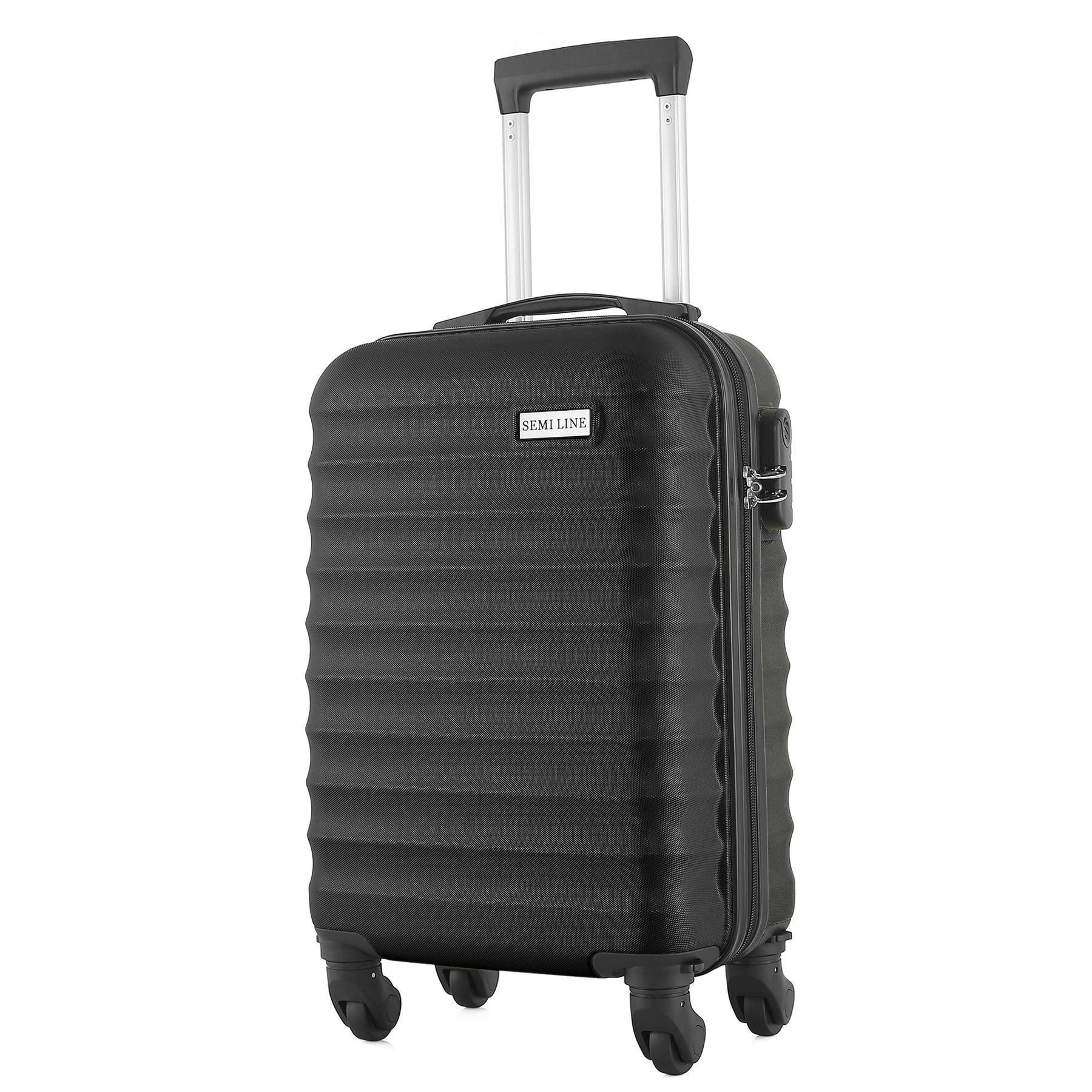Чемодан SEMI LINE 18" S Black (T5576-1)