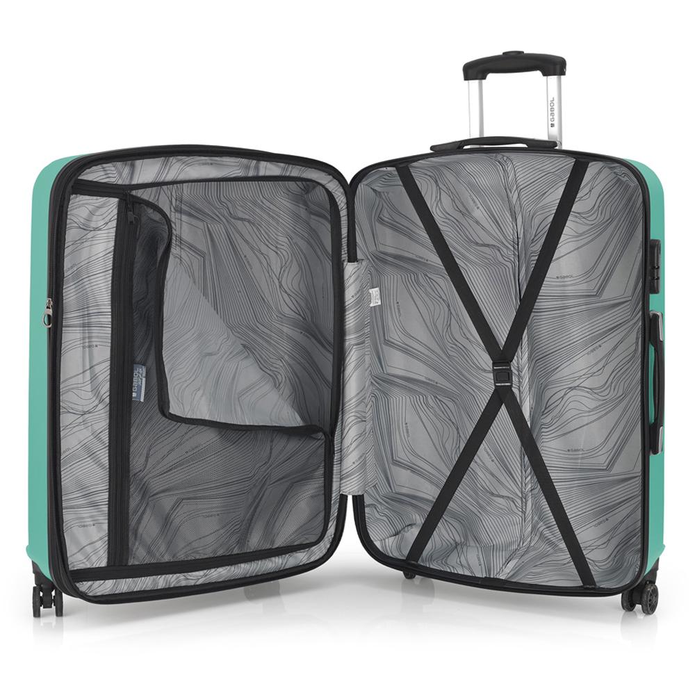 Чемодан Gabol Alabama L Mint (121847 045) - фото 4 Чемодан Gabol Alabama L Mint (121847 045) - фото 4