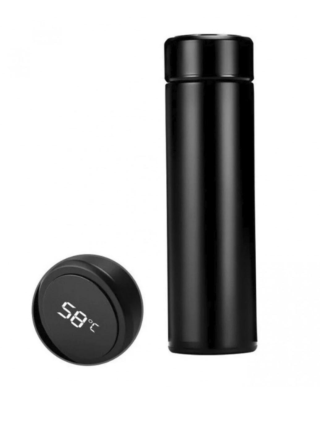 Термос із індикатором температури Good Idea T-Botlle LCD дисплей 0,5 л Чорний (1356)