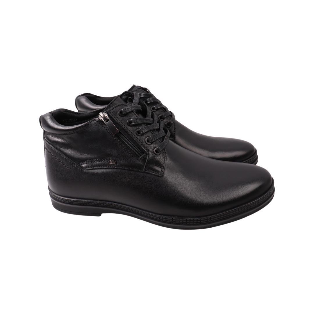 Ботинки мужские Marion из кожи р. 45 Черный (43-22ZHC)