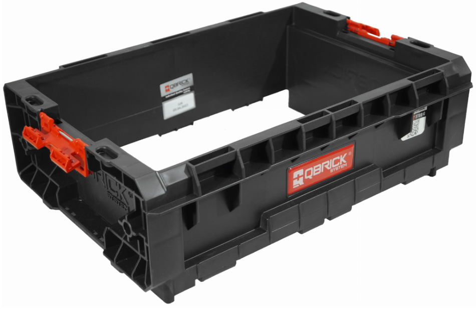 Ящик для инструмента Qbrick System PRO Box Extender 2,0 модульный пластиковый 450x310x130 мм Черный