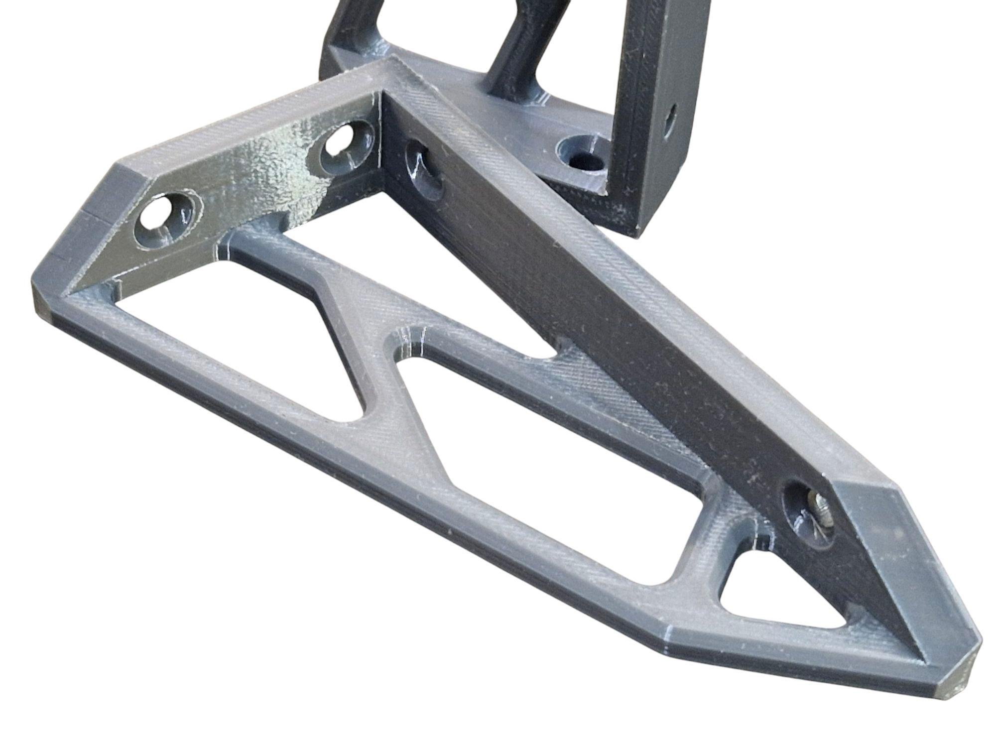 Тримач полиці Модик для полиць глибиною до 180 мм пластик ПЕТ до 20 кг 119х59х20 см 2 шт Білий (101405518) - фото 5 Тримач полиці Модик для полиць глибиною до 180 мм пластик ПЕТ до 20 кг 119х59х20 см 2 шт Білий (101405518) - фото 5