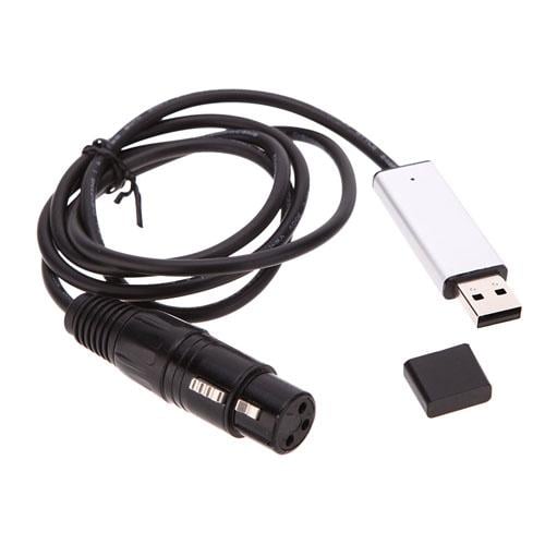 Кабель переходник USB to DMX DMX512 контроллер (2101)